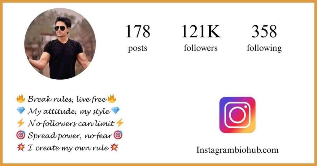 Attitude Bio For Instagram