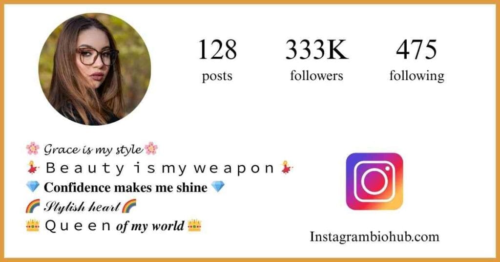 Bio For Instagram For Girl In Stylish Font