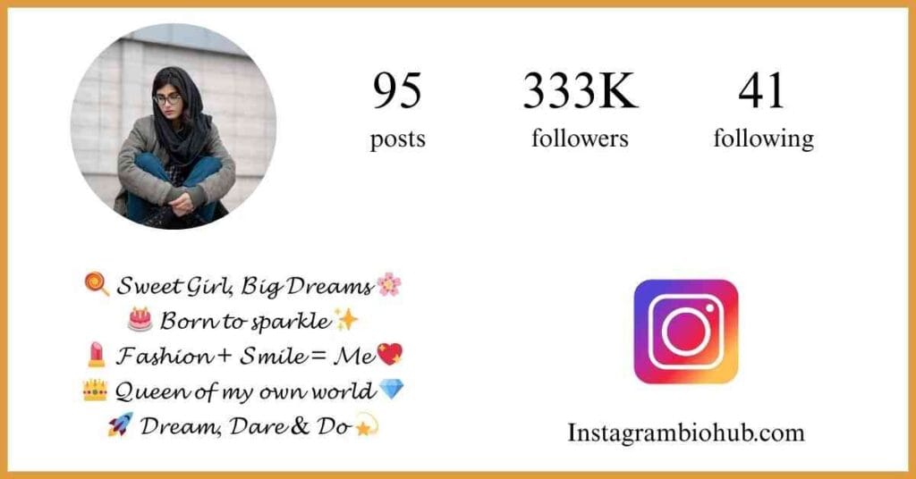Bio For Instagram For Girl In Stylish Font