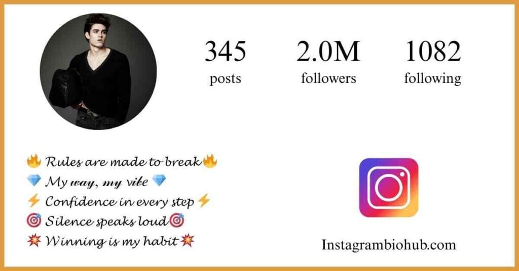 Instagram Bio Attitude