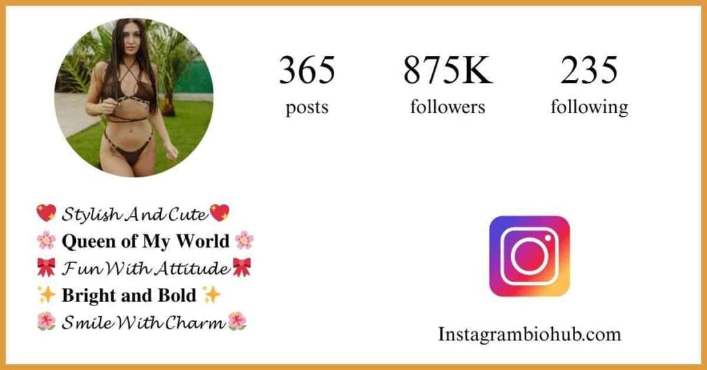Instagram Stylish Bio For Girls