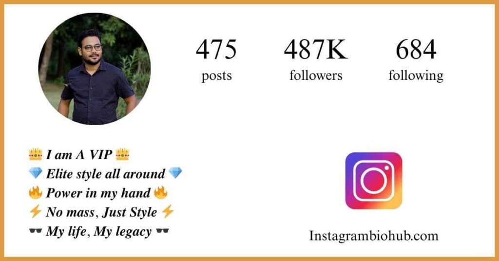 Instagram VIP Bio