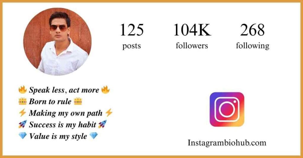 Stylish Font Bio For Instagram For Boy