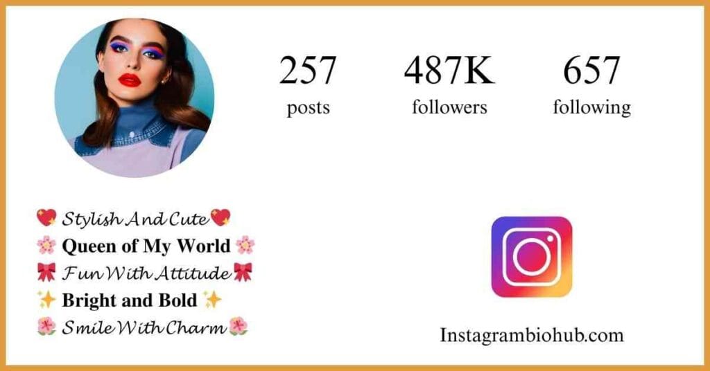 Stylish Instagram Bio For Girls