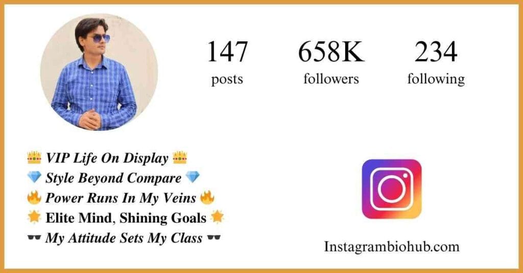 VIP Bio For Instagram