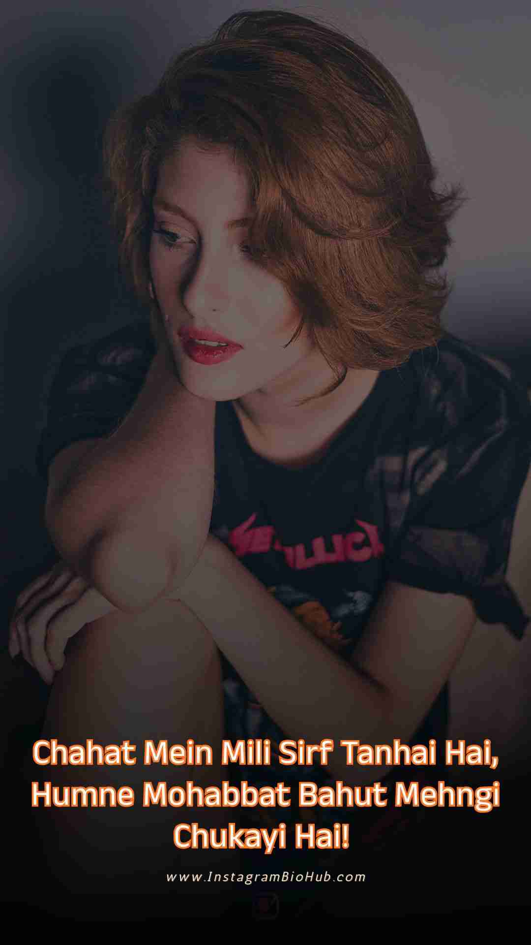 Hindi Sad Shayari In English