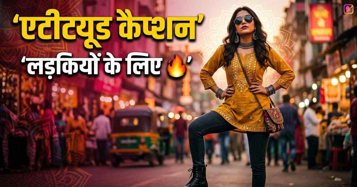 Attitude Caption For Girls In Hindi​