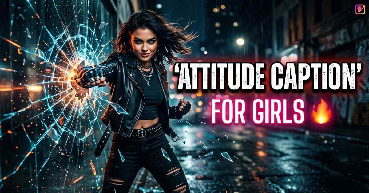 Attitude Caption For Girls​
