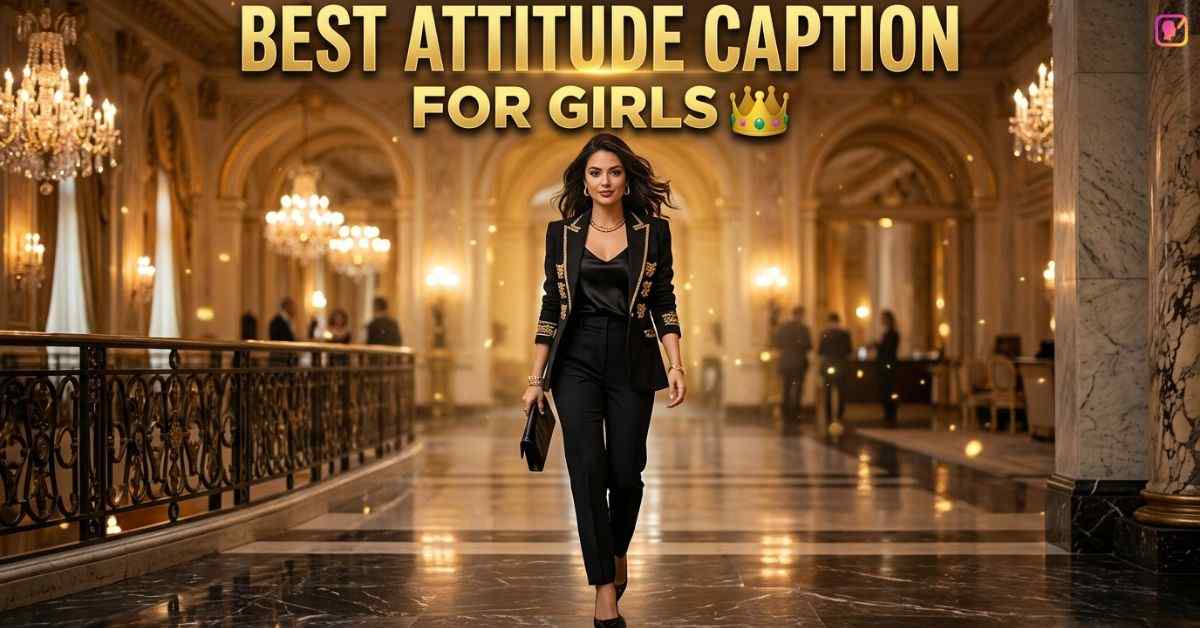 Best Attitude Caption For Girls​