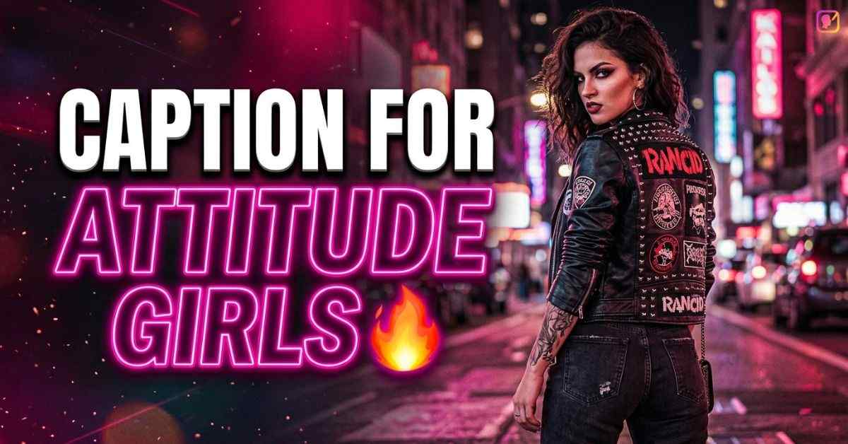 Caption For Attitude Girls​
