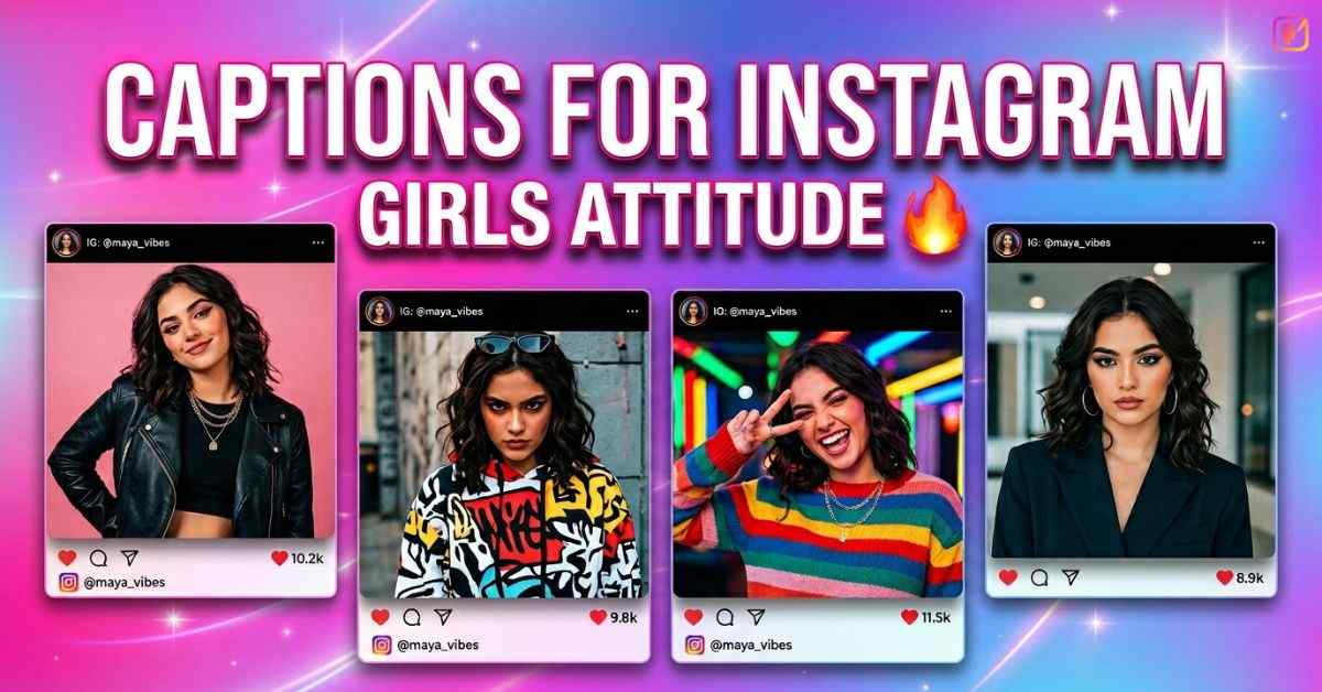 Captions For Instagram For Girls Attitude