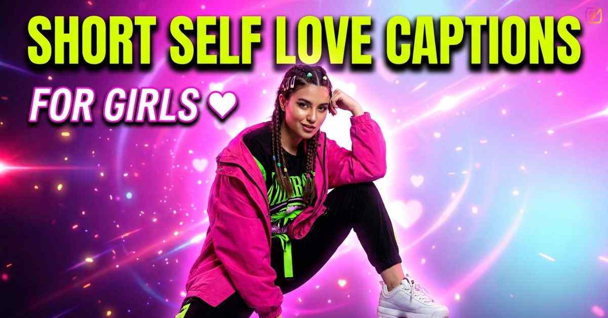 Short Self Love Captions For Instagram For Girl​