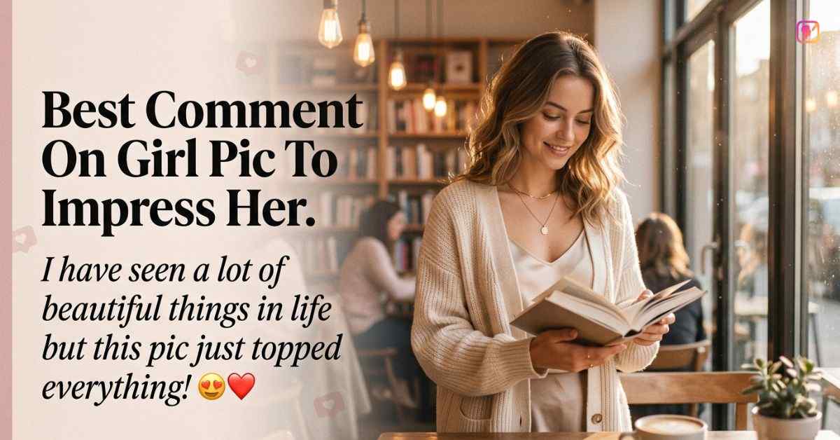 Best Comment On Girl Pic To Impress Her​