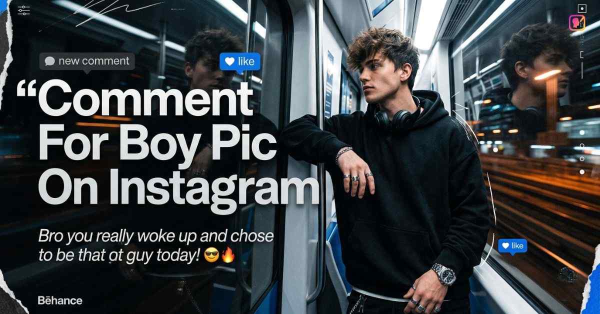 Comment For Boy Pic On Instagram