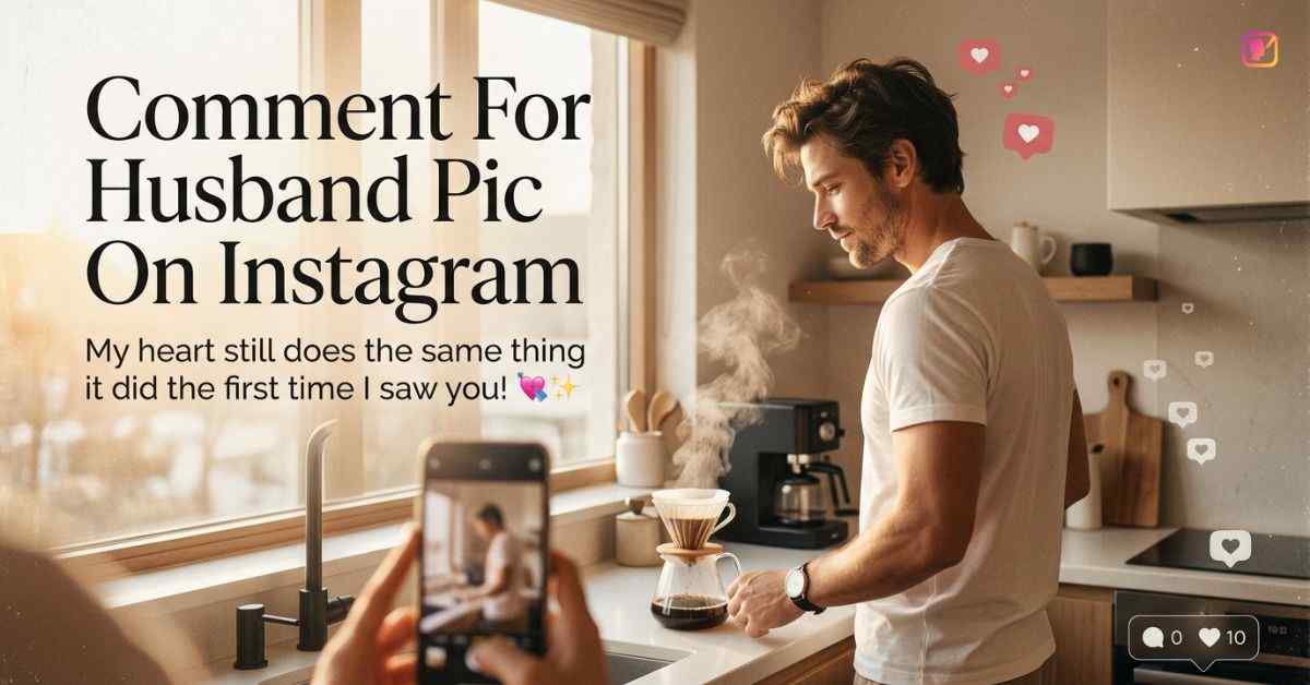 Comment For Husband Pic On Instagram​