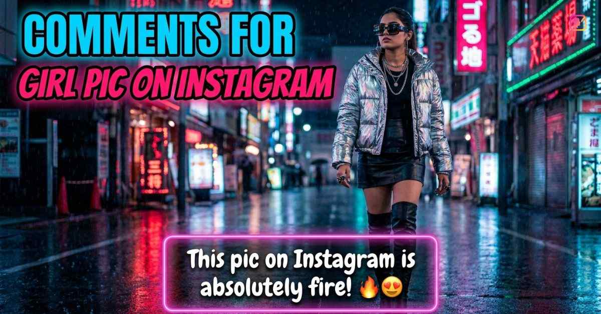 Comments For Girl Pic On Instagram​