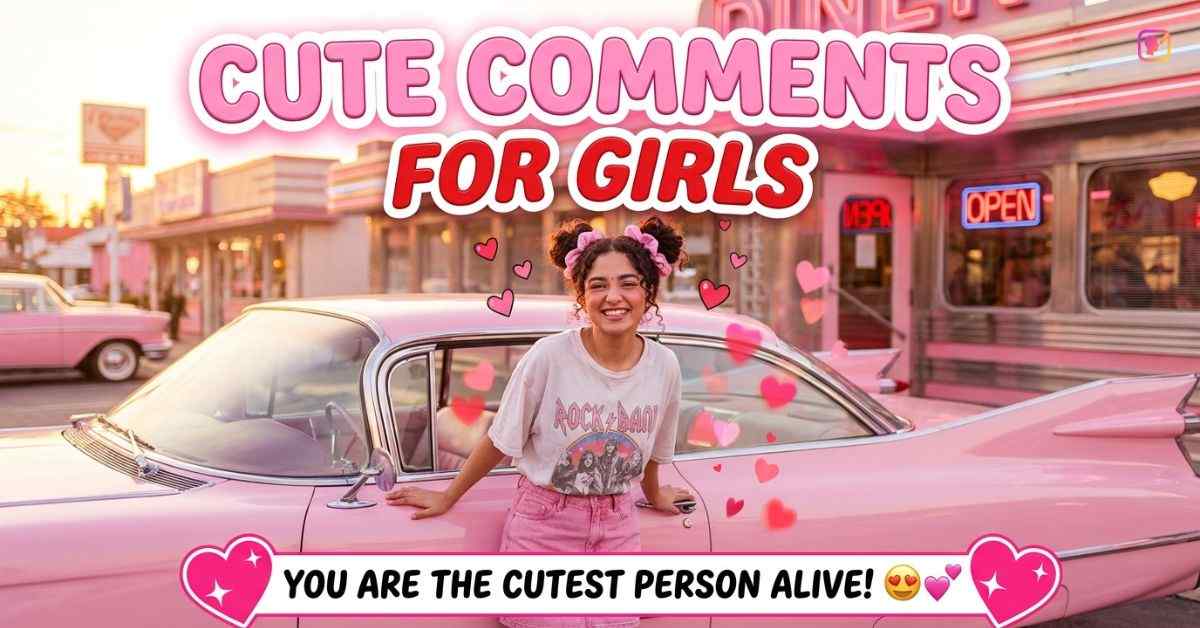 Cute Comments For Girls​