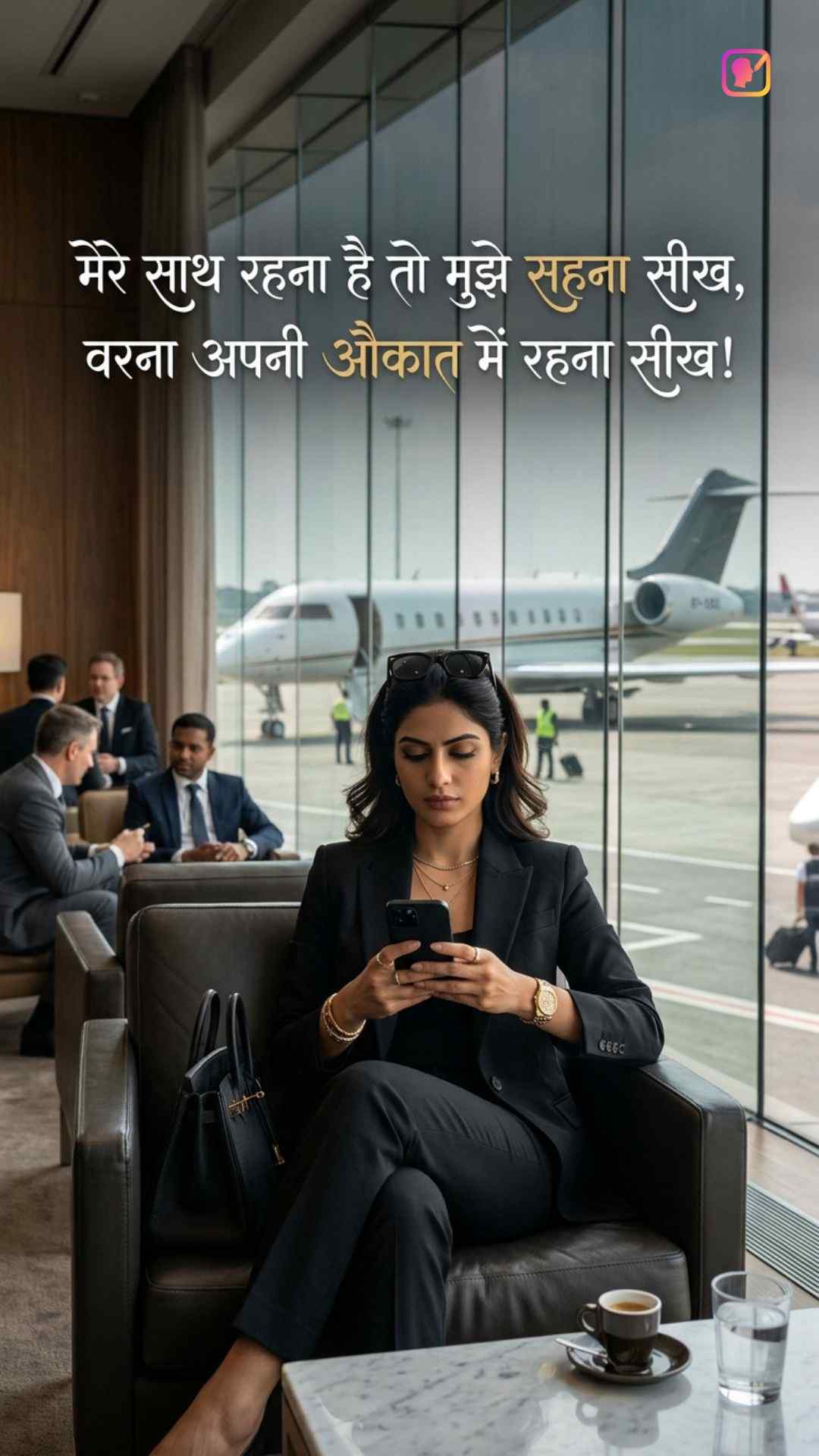 Attitude Status In Hindi 2 Line For Girl​_1