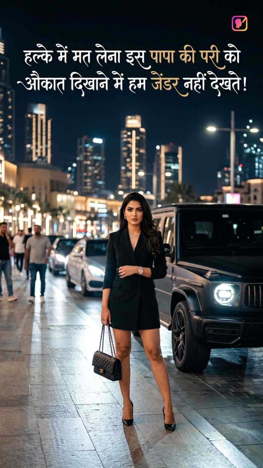 Status In Hindi Attitude For Girl​_1