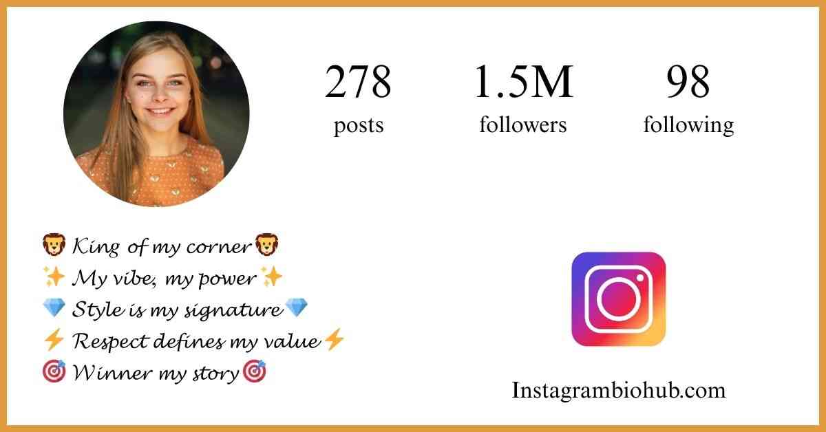 Instagram Bio Attitude​ – Best Swag, VIP, Attitude Bio 2025