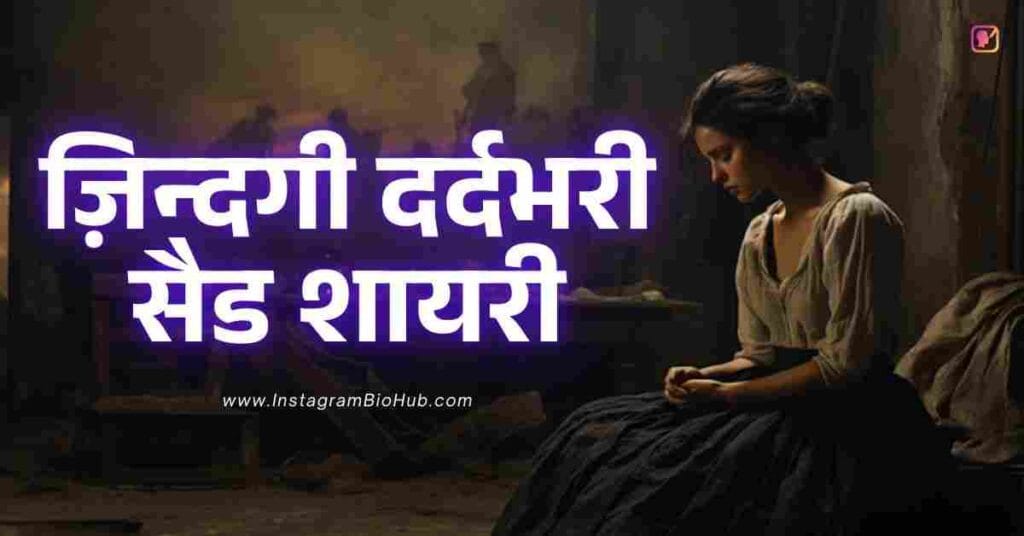 Sad Shayari On Life In Hindi 421+ ज़िन्दगी दर्दभरी सैड शायरी